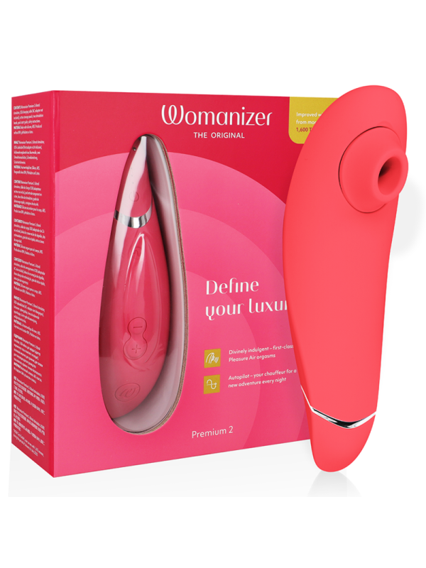 ESTIMULADOR CLITORIS WOMANIZER PREMIUM 2 FRAMBUESA DE LA MARCA WOMANIZER