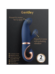 VIBRADOR G-SPOT Y CLÍTORIS GENTLEY AZUL CARIBE DE LA MARCA G-VIBE