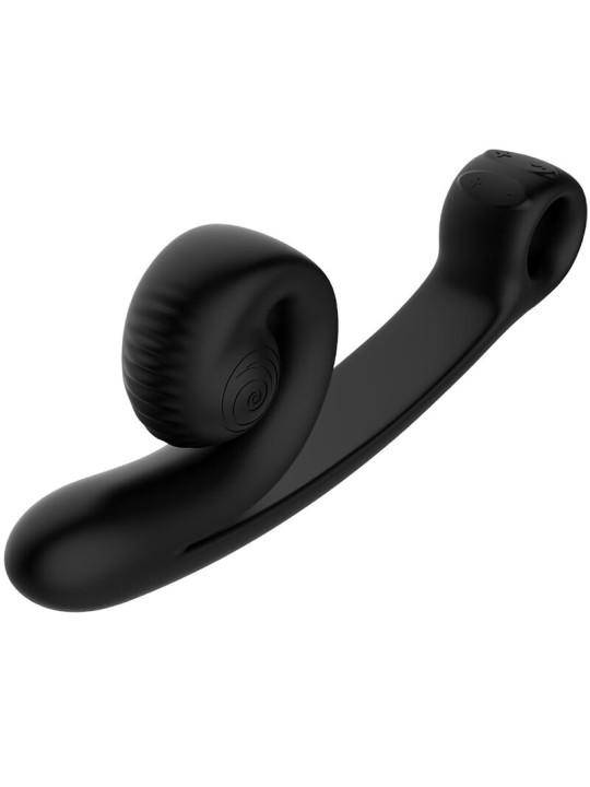 VIBRADOR CURVE PUNTO G Y CLÍTORIS SILICONA DE LA MARCA SNAIL VIBE