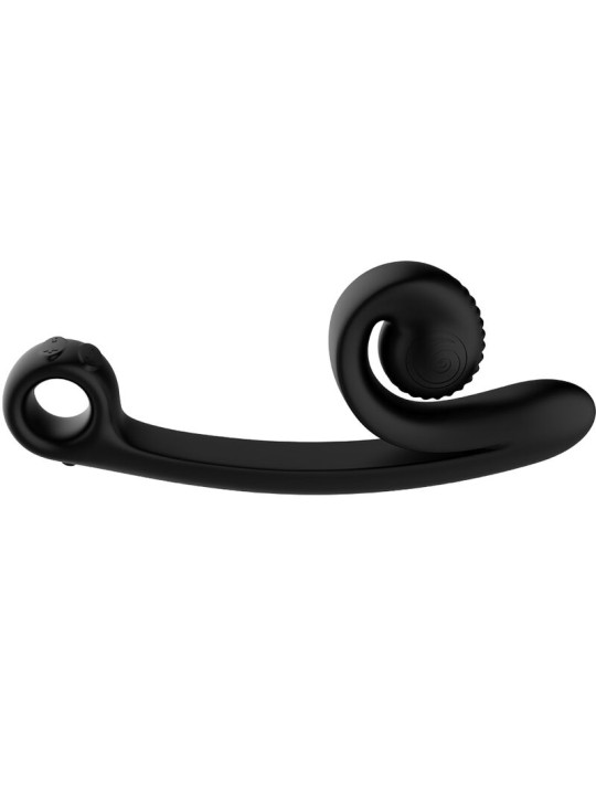 VIBRADOR CURVE PUNTO G Y CLÍTORIS SILICONA DE LA MARCA SNAIL VIBE
