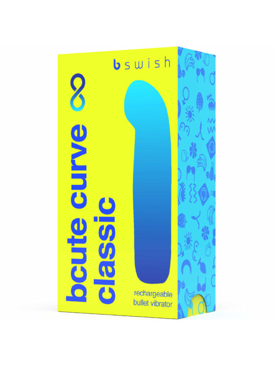 VIBRADOR BCUTE CURVE INFINITE SILICONA RECARGABLE 5 MODOS DE LA MARCA B SWISH
