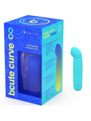 VIBRADOR BCUTE CURVE INFINITE SILICONA AZUL RECARGABLE DE LA MARCA B SWISH