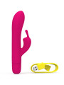 VIBRADOR RECARGABLE BUNNY INFINITE SILICONA ROSA 8 MODOS DE LA MARCA B SWISH