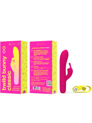 VIBRADOR RECARGABLE BUNNY INFINITE SILICONA ROSA 8 MODOS DE LA MARCA B SWISH