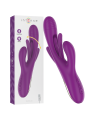 VIBRADOR APOLO RECARGABLE 7 VIBRACIONES LENGUA OSCILANTE MORADO DE LA MARCA INTENSE FUN