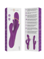 VIBRADOR APOLO RECARGABLE 7 VIBRACIONES LENGUA OSCILANTE MORADO DE LA MARCA INTENSE FUN