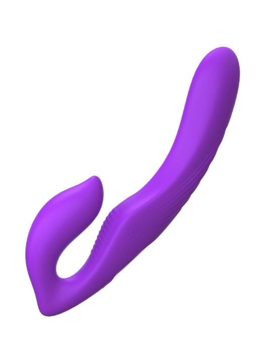 VIBRADOR DOBLE PENETRACION CONTROL REMOTO 9 NIVELES VIOLETA DE LA MARCA FANTASY FOR HER