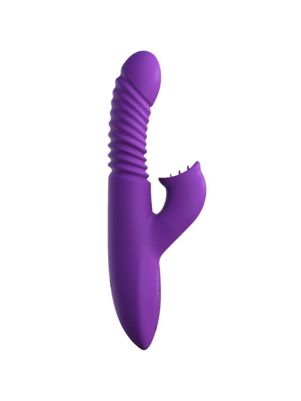ESTIMULADOR CLITORIS CON FUNCION CALOR OSCILACION Y VIBRACION VIOLETA DE LA MARCA FANTASY FOR HER
