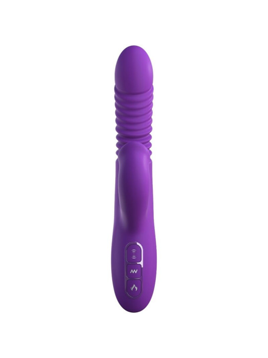 ESTIMULADOR CLITORIS CON FUNCION CALOR OSCILACION Y VIBRACION VIOLETA DE LA MARCA FANTASY FOR HER