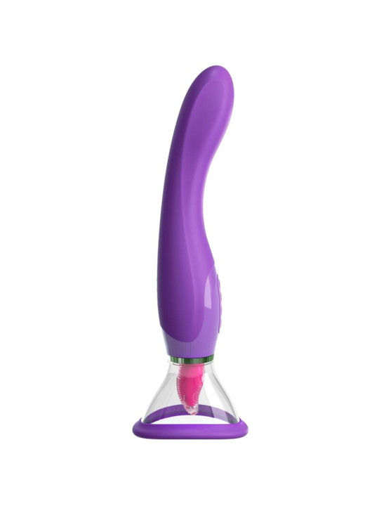 SUCCIONADOR CLITORIS LENGUA ESTIMULADORA VIOLETA DE LA MARCA FANTASY FOR HER