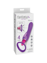 SUCCIONADOR CLITORIS LENGUA ESTIMULADORA VIOLETA DE LA MARCA FANTASY FOR HER