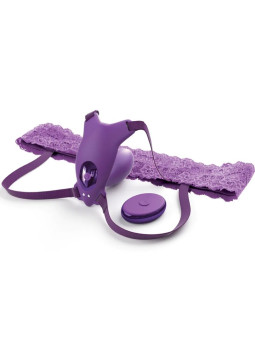 ARNES MARIPOSA G-SPOT CON VIBRADOR, RECARGABLE & CONTROL REMOTO VIOLETA DE LA MARCA FANTASY FOR HER
