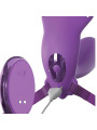 ARNES MARIPOSA G-SPOT CON VIBRADOR, RECARGABLE & CONTROL REMOTO VIOLETA DE LA MARCA FANTASY FOR HER