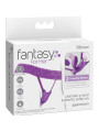 ARNES MARIPOSA G-SPOT CON VIBRADOR, RECARGABLE & CONTROL REMOTO VIOLETA DE LA MARCA FANTASY FOR HER