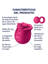 SATISFYER PRO 2 CLASSIC BLOSSOM VIBRADOR CLITORIS DE LA MARCA SATISFYER AIR PULSE