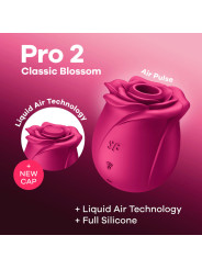 SATISFYER PRO 2 CLASSIC BLOSSOM VIBRADOR CLITORIS DE LA MARCA SATISFYER AIR PULSE