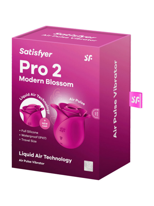 SATISFYER PRO 2 MODERN BLOSSOM VIBRADOR CLITORIS DE LA MARCA SATISFYER AIR PULSE