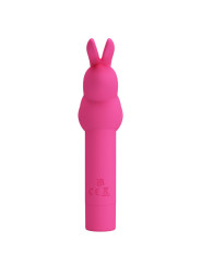 VIBRADOR CLITORIS SILICONA 10 MODOS RESISTENTE AGUA DE LA MARCA PRETTY LOVE