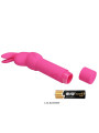 VIBRADOR CLITORIS SILICONA 10 MODOS RESISTENTE AGUA DE LA MARCA PRETTY LOVE
