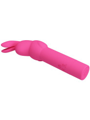 VIBRADOR CLITORIS SILICONA 10 MODOS RESISTENTE AGUA DE LA MARCA PRETTY LOVE