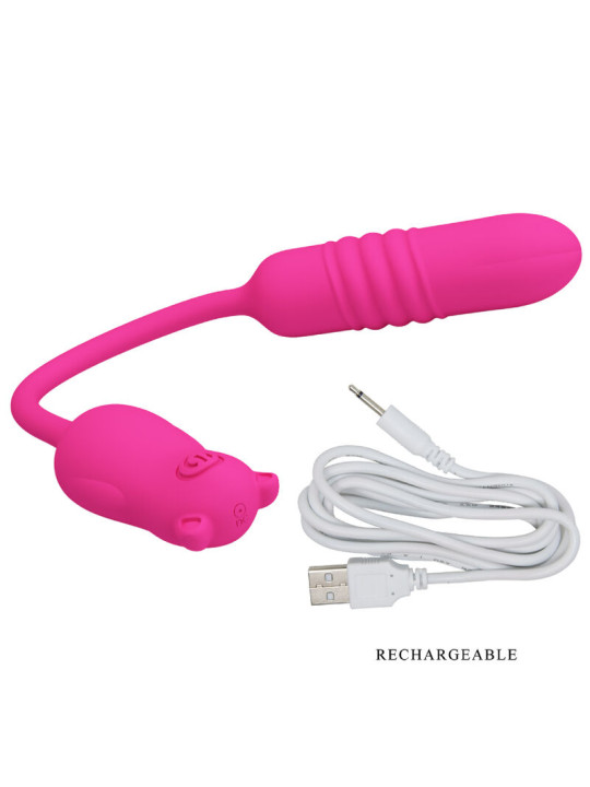 BALA VIBRADORA SILICONA 3 MODOS ROSA PRETTY LOVE DE LA MARCA PRETTY LOVE FLIRTATION