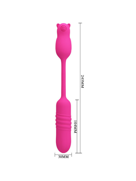 BALA VIBRADORA SILICONA 3 MODOS ROSA PRETTY LOVE DE LA MARCA PRETTY LOVE FLIRTATION