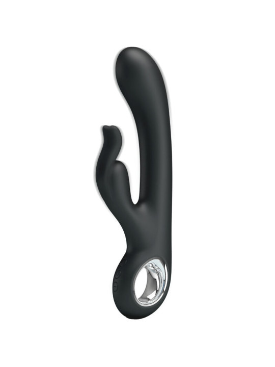 VIBRADOR CONEJO RECARGABLE 7 MODOS CLÍTORIS Y PUNTO G DE LA MARCA PRETTY LOVE