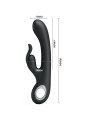 VIBRADOR CONEJO RECARGABLE 7 MODOS CLÍTORIS Y PUNTO G DE LA MARCA PRETTY LOVE
