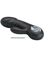 VIBRADOR ANSEL ESTIMULADOR PUNTO G Y CLÍTORIS 7 MODOS DE LA MARCA PRETTY LOVE
