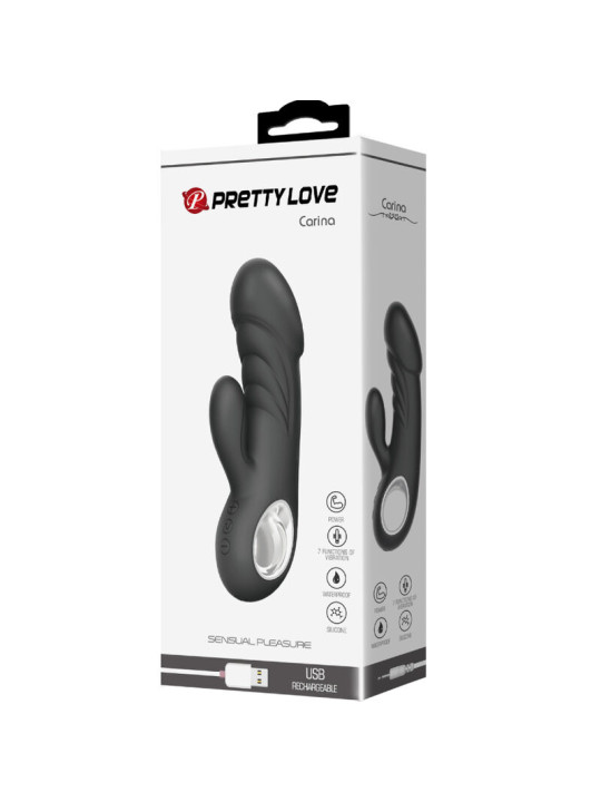 VIBRADOR ANSEL ESTIMULADOR PUNTO G Y CLÍTORIS 7 MODOS DE LA MARCA PRETTY LOVE