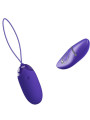 HUEVO VIBRADOR REMOTO 12 MODOS SILICONA VIOLETA DE LA MARCA PRETTY LOVE YOUTH
