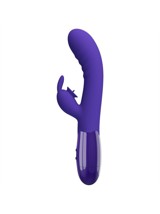 VIBRADOR RABBIT 30 FUNCIONES RECARGABLE VIOLETA DE LA MARCA PRETTY LOVE YOUTH
