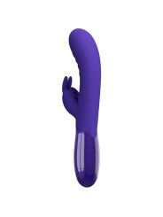 VIBRADOR RABBIT 30 FUNCIONES RECARGABLE VIOLETA DE LA MARCA PRETTY LOVE YOUTH