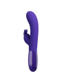 VIBRADOR RABBIT 30 FUNCIONES RECARGABLE VIOLETA DE LA MARCA PRETTY LOVE YOUTH