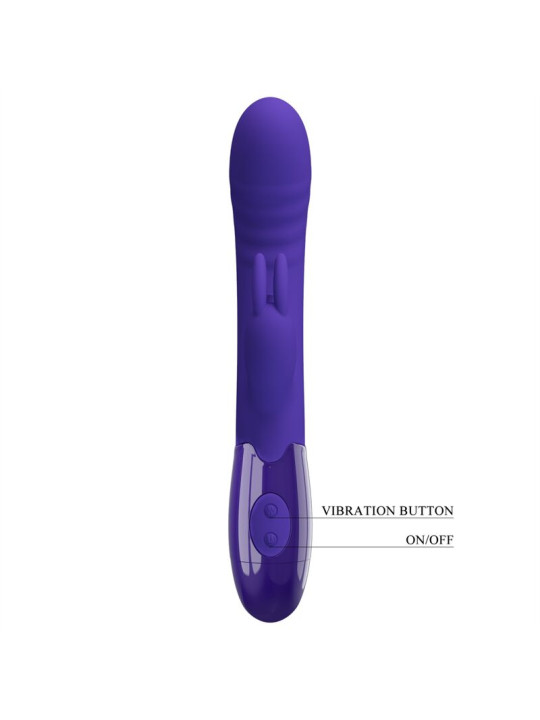 VIBRADOR RABBIT 30 FUNCIONES RECARGABLE VIOLETA DE LA MARCA PRETTY LOVE YOUTH