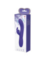 VIBRADOR RABBIT 30 FUNCIONES RECARGABLE VIOLETA DE LA MARCA PRETTY LOVE YOUTH