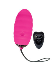 HUEVO VIBRADOR RECARGABLE 10 VELOCIDADES CONTROL REMOTO ROSA DE LA MARCA ADRIEN LASTIC