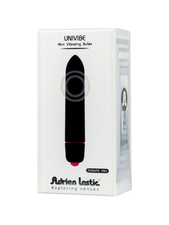 MINI BALA VIBRADORA UNIVIBE SILENCIOSA 10 MODOS DE LA MARCA ADRIEN LASTIC
