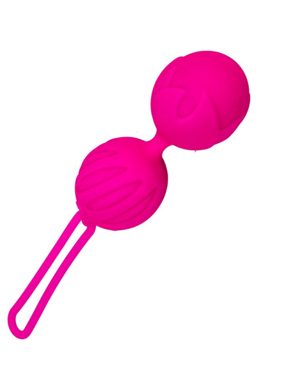 BOLAS KEGEL SILICONA SUAVE GEISHA LASTIC TALLA S FUCSIA DE LA MARCA ADRIEN LASTIC