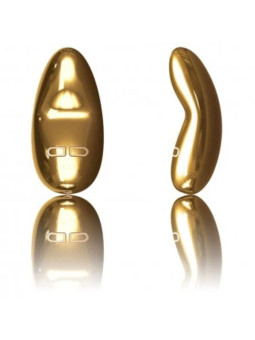 VIBRADOR DE ORO YVA PARA ESTIMULACIÓN CLITORAL DE LA MARCA LELO