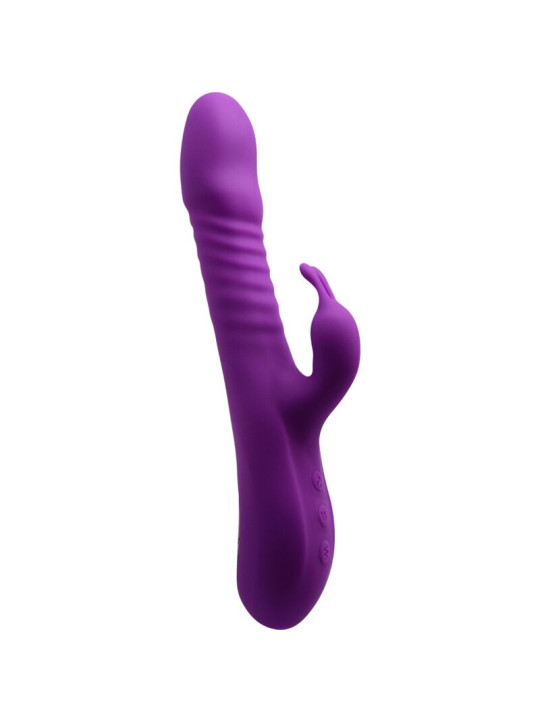 VIBRADOR RABBIT SILICONA SILENCIOSO CON CALENTAMIENTO DE LA MARCA ALIVE