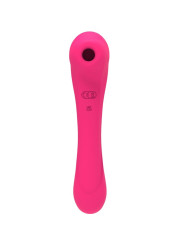VIBRADOR SUCCIONADOR CLITORIS 10 MODOS FUCSIA DE LA MARCA ALIVE