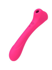 VIBRADOR SUCCIONADOR CLITORIS 10 MODOS FUCSIA DE LA MARCA ALIVE