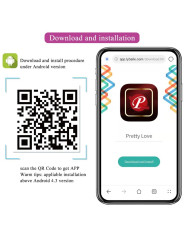 HUEVO VIBRADOR DOREEN RECARGABLE MAGENTA - PRETTY LOVE DE LA MARCA PRETTY LOVE SMART