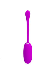 HUEVO VIBRADOR RECARGABLE IMPERMEABLE 12 MODOS MORADO DE LA MARCA PRETTY LOVE SMART