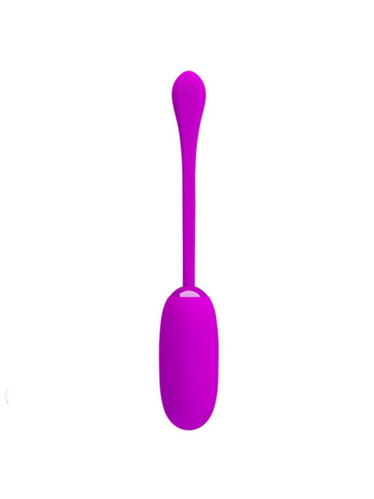HUEVO VIBRADOR RECARGABLE IMPERMEABLE 12 MODOS MORADO DE LA MARCA PRETTY LOVE SMART