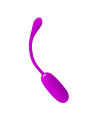 HUEVO VIBRADOR RECARGABLE IMPERMEABLE 12 MODOS MORADO DE LA MARCA PRETTY LOVE SMART