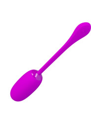 HUEVO VIBRADOR RECARGABLE IMPERMEABLE 12 MODOS MORADO DE LA MARCA PRETTY LOVE SMART