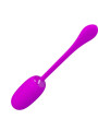 HUEVO VIBRADOR RECARGABLE IMPERMEABLE 12 MODOS MORADO DE LA MARCA PRETTY LOVE SMART