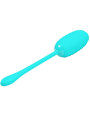HUEVO VIBRADOR RECARGABLE SILICONA 12 MODOS VERDE DE LA MARCA PRETTY LOVE SMART